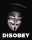 V Mask Guy Fawkes - Mini-Poster - Disobey