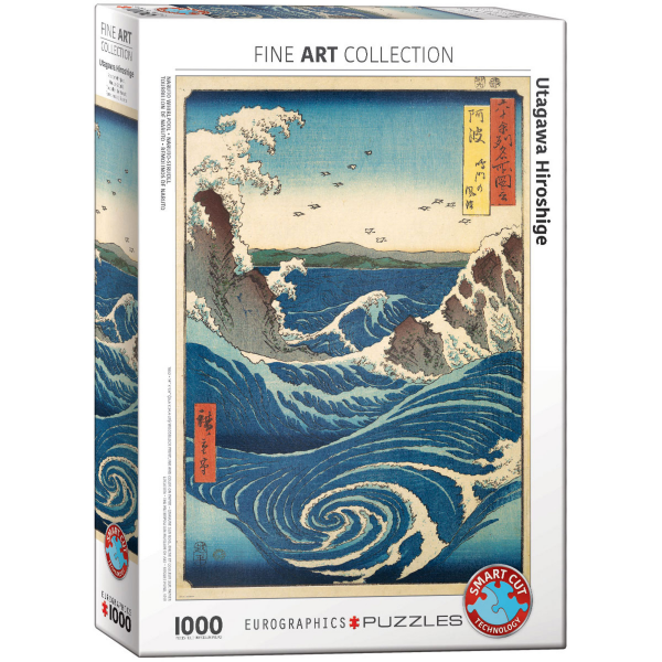 1000 Teile Puzzle - Puzzle - Utagawa Hiroshige - Naruto Whirlpool
