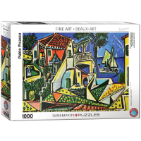 1000 Teile Puzzle - Puzzle - Picasso - Mediterrane...