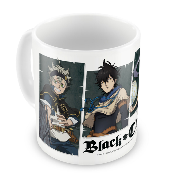 Black Clover - Lizenz Tassen - Asta, Yuno, Noelle & Yami