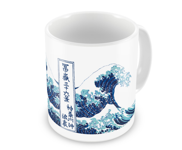 Hokusai - Lizenz Tassen - Great Wave