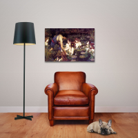 Waterhouse - Kunstdruck - Hylas und die Nymphen