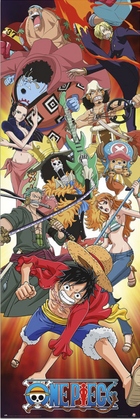 One Piece - Türposter - Fight