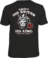 18 Jahre - König - T-Shirt / Shirt Größe...