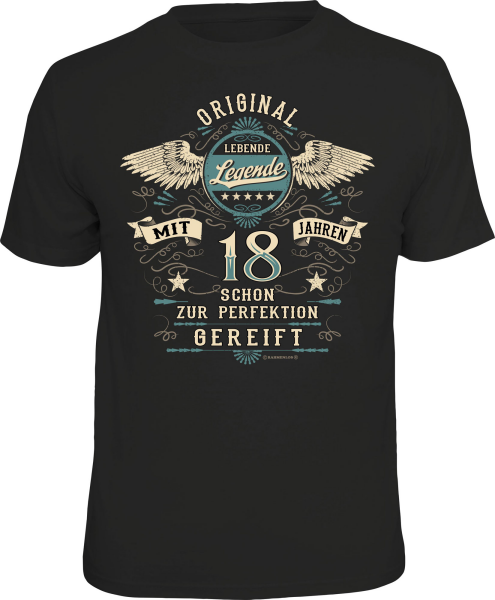 18 Jahre - Legende - T-Shirt / Shirt Größe wählbar S M L XL XXL
