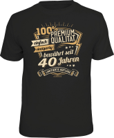 40 Jahre - Premium - T-Shirt / Shirt Größe...