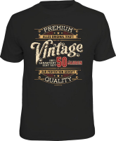 50 Jahre - Vintage ohne Zahl - T-Shirt / Shirt...