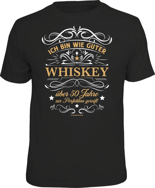 50 Jahre - Whisky - T-Shirt / Shirt Größe wählbar S M L XL XXL