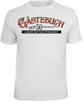 50 Jahre - Gästebuch - T-Shirt / Shirt...