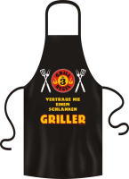 Grillregel Nr. 3  - Grillschürze - Schürze