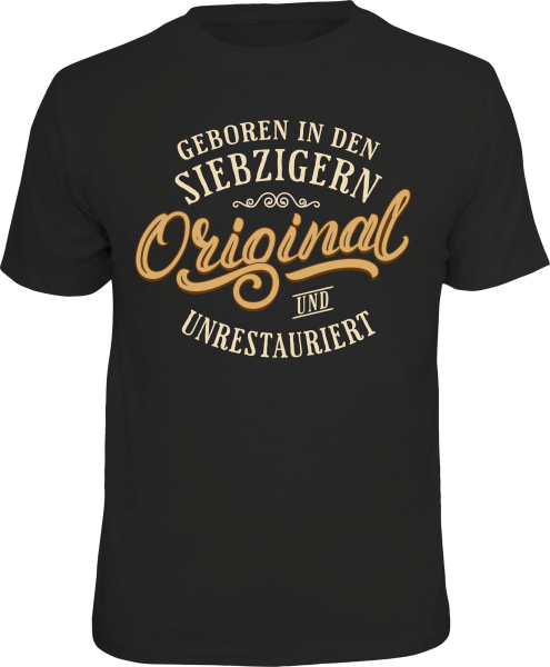 70 Jahre - Siebziger - T-Shirt / Shirt Größe wählbar S M L XL XXL