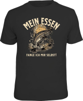Angeln - mein Essen - T-Shirt Grössen S-M-L-XL-XXL -...