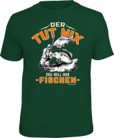 T-Shirt - Angeln - tut nix - Shirt - Größe...