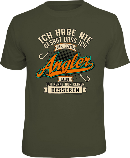 T-Shirt - Angeln - der beste - Shirt - Größe wählbar S M L XL XXL