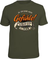 T-Shirt - Angler - Gefühle - Shirt -...
