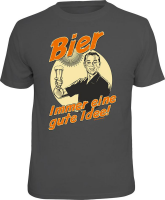 Beer - Bier - Gute Idee! - T-Shirt - Größe S M...