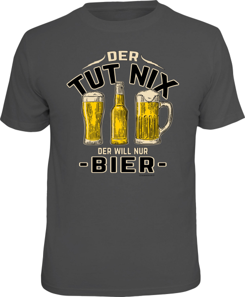 T-Shirt - Bier - Tut nix - Shirt - Größe wählbar S M L XL XXL