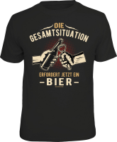 T-Shirt - Bier - Gesamtsituation - Shirt -...