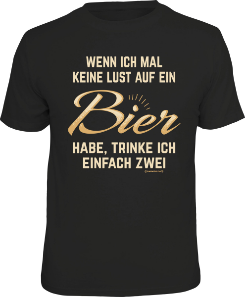 T-Shirt - Bier - Lust - Shirt - Größe wählbar S M L XL XXL