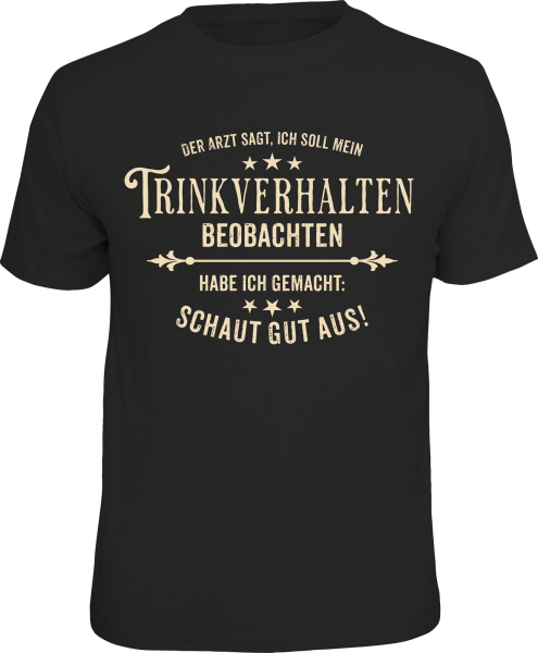 Bier - Trinkverhalten - T-Shirt / Shirt Größe wählbar S M L XL XXL