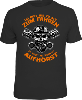 T-Shirt - Biker - nie zu alt - Shirt - Größe...