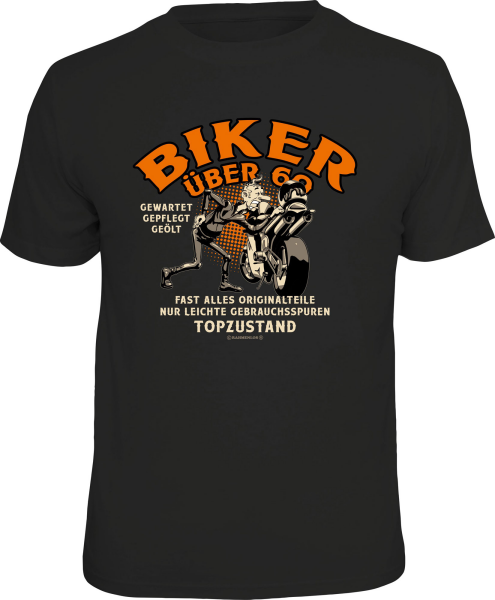 Biker - über 60 Topzustand - T-Shirt / Shirt Größe wählbar S M L XL XXL