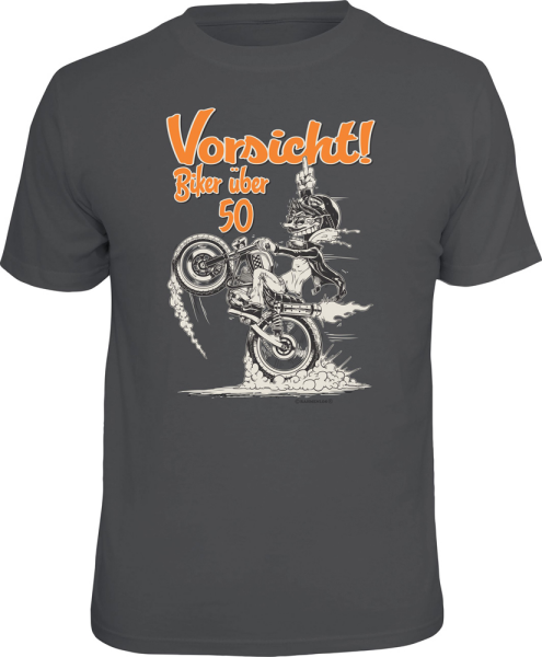 Biker über 50 T-Shirts - Grössen S M L XL XXL