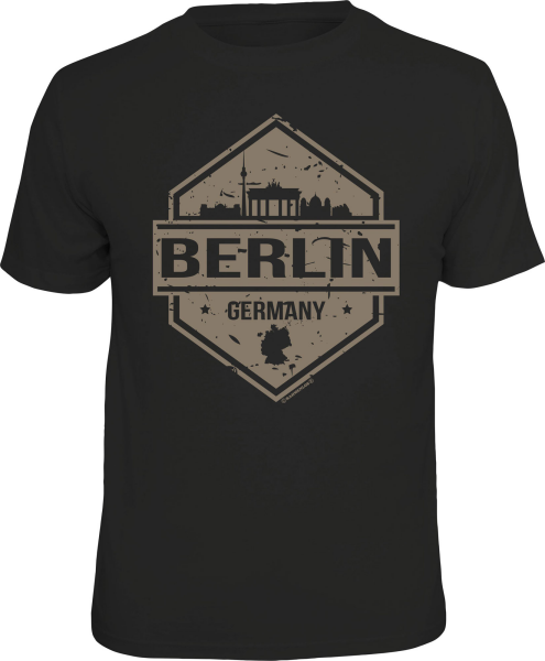 T-Shirt - Deutsche Städte - Berlin - Shirt - Größe wählbar S M L XL XXL