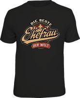Ehe - beste Ehefrau der Welt - T-Shirt Grössen...