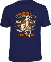 Ehe - Game over Bräutigam - T-Shirt Grössen...