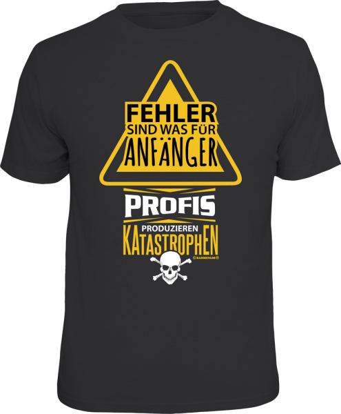 Fehler was für Anfänger T-Shirts - Grössen S M L XL XXL