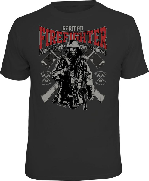 Feuerwehr - German Firefighter - T-Shirt - Größe S M L XL XXL