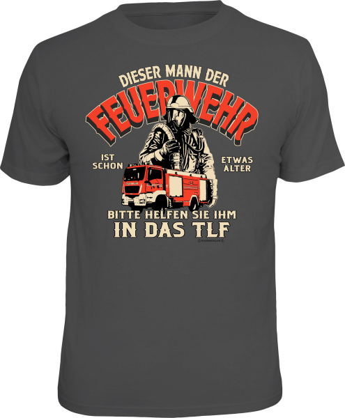Feuerwehr - etwas älter - T-Shirt / Shirt Größe wählbar S M L XL XXL