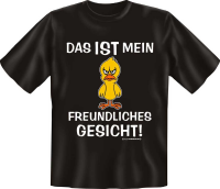 Freundliches Gesicht - Fun T-Shirt, Grössen...