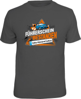 Führerschein - Bestanden - T-Shirt -...