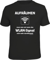 T-Shirt - Fun - WLAN - Shirt - Größe...