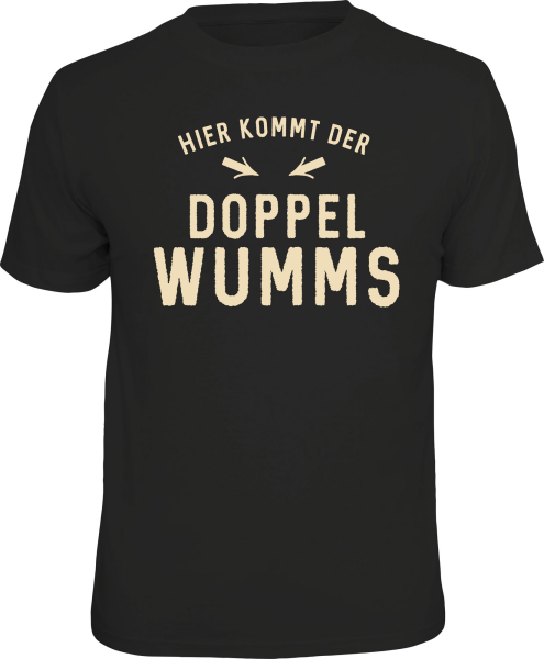 Fun - Doppel Wumms - T-Shirt / Shirt Größe wählbar S M L XL XXL