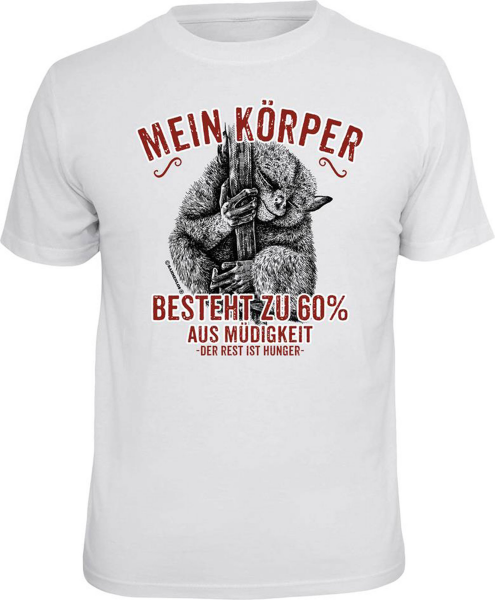 Fun Shirt - Körper - T-Shirt / Shirt Größe wählbar S M L XL XXL