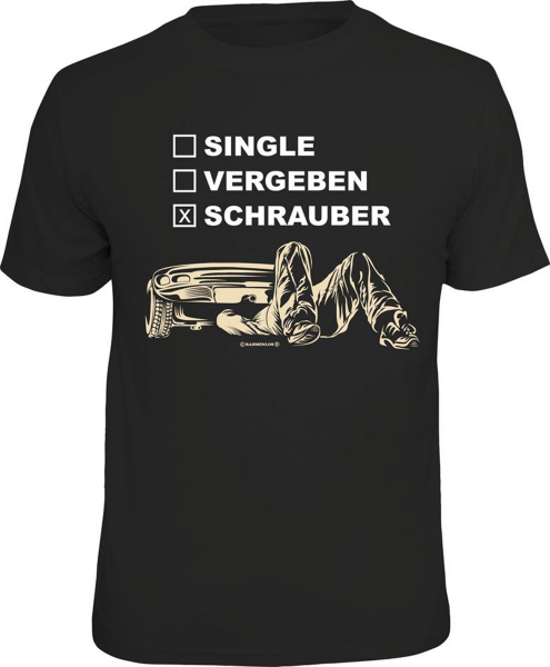 Fun Shirt - Schrauber - T-Shirt / Shirt Größe wählbar S M L XL XXL