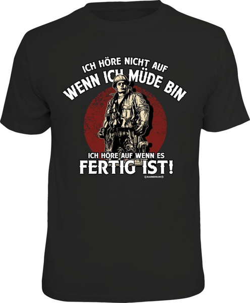 Fun Shirt - Fertig ist - T-Shirt / Shirt Größe wählbar S M L XL XXL