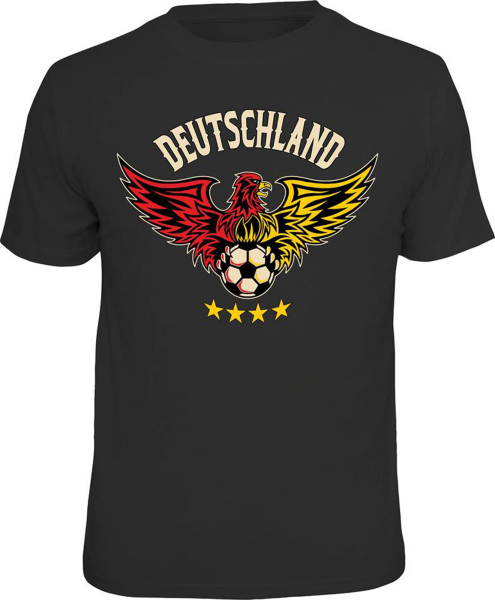 Fussball - Adler Deutschland - T-Shirt Grössen S-M-L-XL-XXL - Fun Sprüche Shirt
