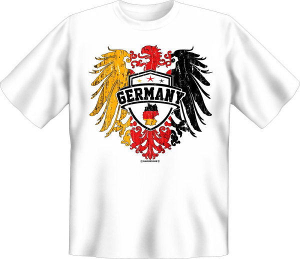 Germany - Adler Deutschland - Fun T-Shirt - Grössen S-M-L-XL-XXL