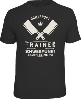 Grillen - Grillsport Trainer - T-Shirt Grössen...