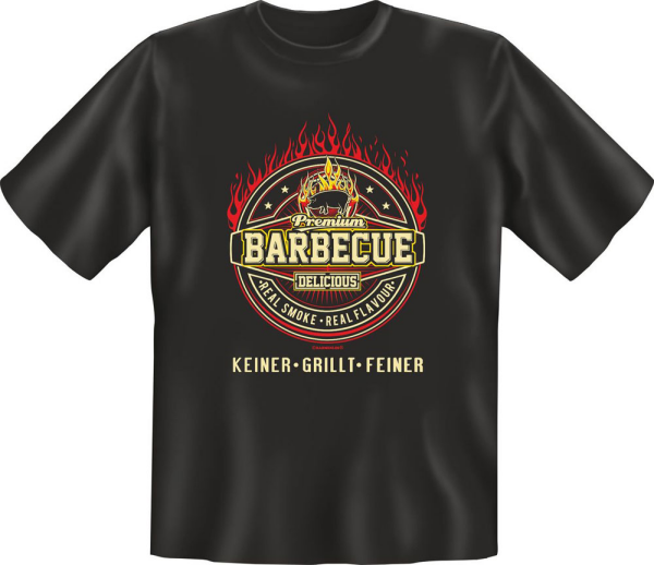 Grillen - Keiner grillt feiner - Fun T-Shirt - Grössen S-M-L-XL-XXL