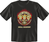 Grillen - Grill Academy - Fun T-Shirt - Grössen...
