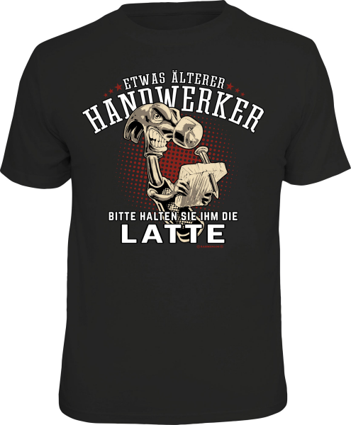 Handwerker - etwas älterer - T-Shirt / Shirt Größe wählbar S M L XL XXL
