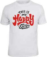 T-Shirt - Happy - Shirt - Shirt - Größe...