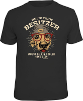 Hund - cool - T-Shirt Grössen S-M-L-XL-XXL - Fun...