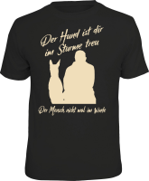 Hund - Sturme treu - T-Shirt / Shirt Größe...