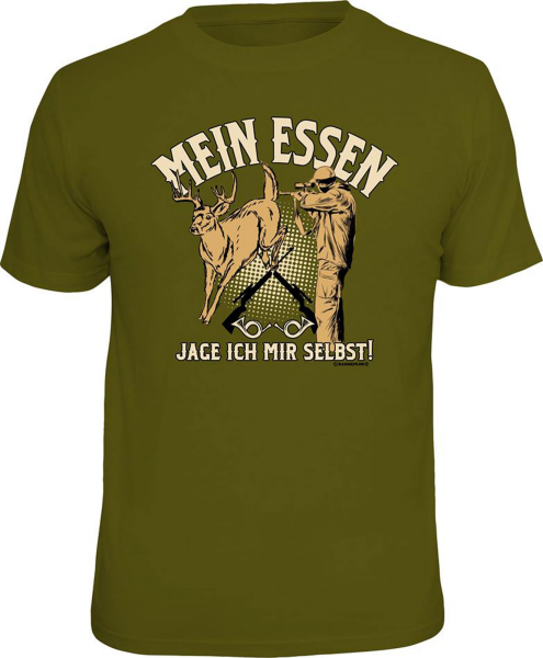 Jäger - mein Essen - T-Shirt Grössen S-M-L-XL-XXL - Fun Sprüche Shirt